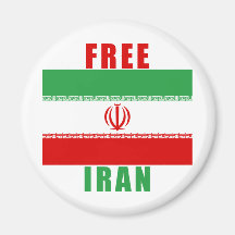 Free Iran Products Refrigerator Magnet