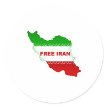 Free Iran stickers by tshirtsandetc Free Iran stickers