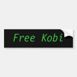 Free Kobi Kobayashi Hot Dog Eating Bumper Sticker