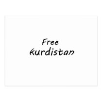 Free Kurdistan Post Card