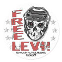 Free Levi Hockey Skull stickers by YesPoliticsSuck Free Levi Hockey Skull stickers
