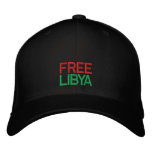 Free Libya Embroidered Hat