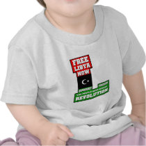 Free Libya Now Tee Shirt