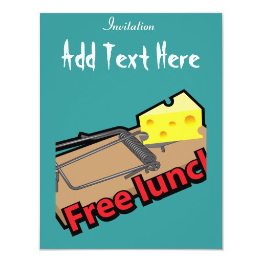 lunch invitation card