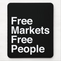 Free Markets Free People Mouse Pads