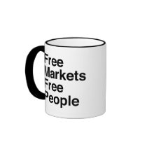 Free Markets Free People Mugs