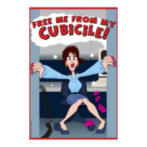 Free me from my Cubicile! posters by rio_madness Free me from my Cubicile! posters
