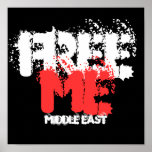 FREE ME MIDDLE EAST posters