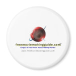 free movie making guide.com Logo magnets
