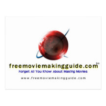 free movie making guide.com Logo Postcards