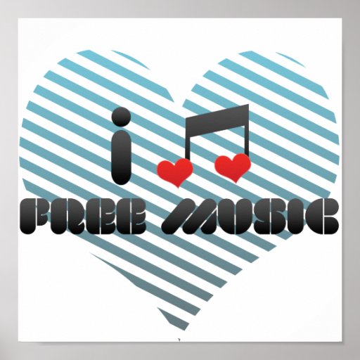Free Music fan Print