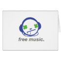 free music, free jammie cards