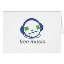 free music, free jammie cards