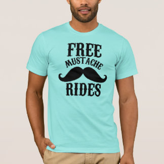 free mustache rides shirt