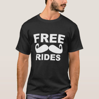 free mustache rides shirt