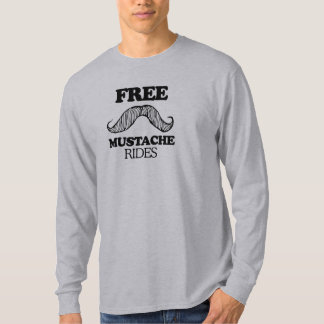 free moustache rides shirt