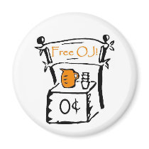 Free OJ magnets by chrisegilbert Free OJ magnets