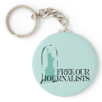 Free our journalists keychains
