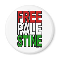 Free Palestine Block Magnet