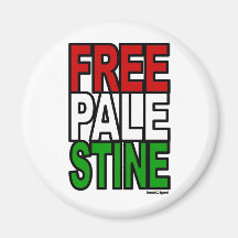 Free Palestine Block Magnet
