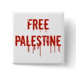 Free Palestine Button