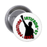 Free Palestine Intifada Button