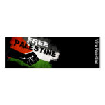 Free Palestine - Viva Palestina Business Card