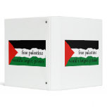 FREE PALESTINE: WORLD'S LARGEST PRISON BINDER