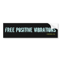 Free Positive Vibrations Mod Bumper Sticker bumper stickers