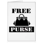 FREE PURSE cards