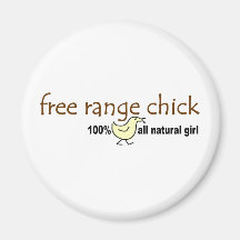 Free Range Chick 2 Refrigerator Magnets
