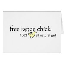 Free Range Chick Card