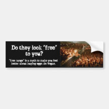 Free-Range Myth Bumper Stickers