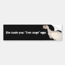Free range myth bumper stickers