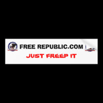 FREE REPUBLIC.COM bumper stickers by reagan_fanatic FREE REPUBLIC.COM bumper stickers