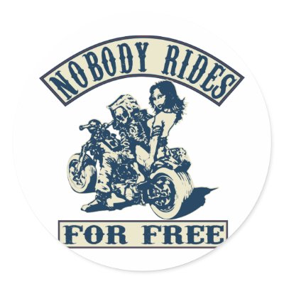 free ride 2 round stickers by happyfacedesigns
