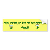 Free Ride Bumper Sticker bumper stickers