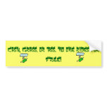 Free Ride Bumper Sticker