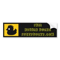 Free Rubber Duck bumper stickers by waterhouse24 Free Rubber Duck bumper stickers