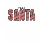 Free Santa Ladies Shirt