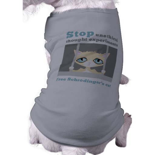 Free Schrodinger's cat Dog Shirt
