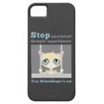 Free Schrodinger's cat iPhone 5 Case