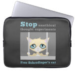 Free Schrodinger's Cat Laptop Computer Sleeve