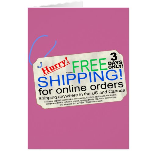 Free Shipping! Card Zazzle