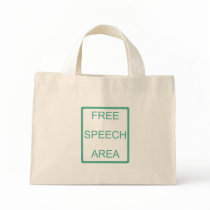 Free Speech Area Bag by genesisawards Free Speech Area Bag