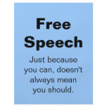 Free Speech Flyer