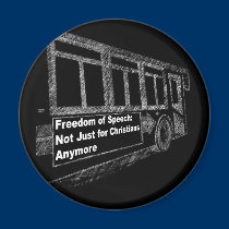 Free Speech: Not Just for Christians Anymore magnets