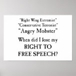 Free Speech? Poster