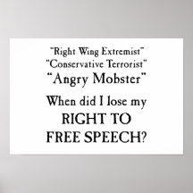 Free Speech? Poster