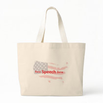 Free Speech Zone Tote Bag